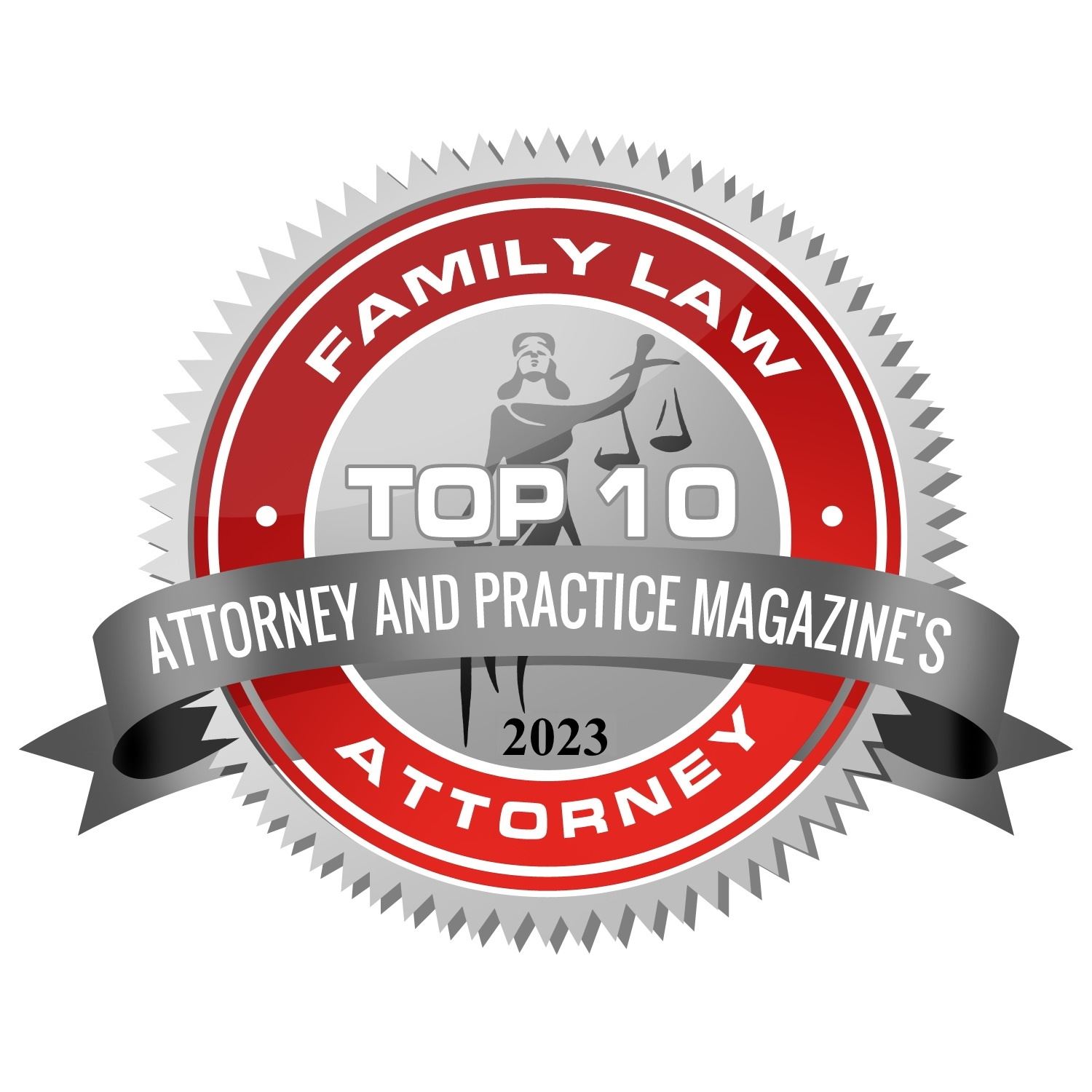 Attorney and Practice Magazine Family Law Top 10 Lawyer
